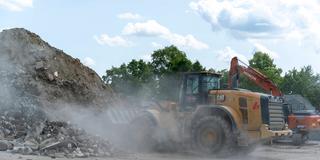 Bauschuttrecycling Aufbereitung und Recycling von Bauschutt  (Foto: IMAGO / ecomedia/robert fishman)