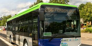 Der Sommerferien-Bus, Linie 266 steht bereit. (Foto: Landkreis Merzig-Wadern)