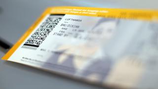 Flugticket (Foto: dpa/)