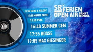 Timetable des SR Ferien Open Airs St. Wendel 2019 (Foto: SR)