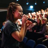 Das Exklusive Radiokonzert von LOTTE im Studio Eins auf dem Halberg. (Foto: Benny Dutka)