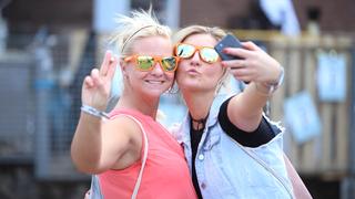 Fans auf dem Electro-Magnetic 2018 (Foto: SR/Christian Walter)