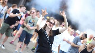 Fans auf dem Electro-Magnetic 2018 (Foto: SR/Christian Walter)