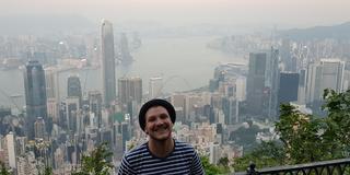 Severin Rech in Hongkong (Foto: Severin Rech)