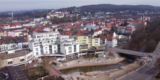 Die Stadt Neunkirchen aus der Vogelperspektive (Foto: SR)