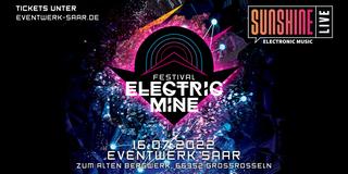Plakat des Eelctric Mine Festivals 2022 (Foto: Electric Mine/Pressefoto)