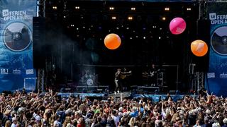 Kamrad auf der Bühne beim SR Ferien Open Air. (Foto: Dirk Guldner)