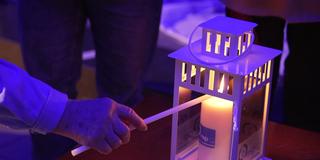 Das Friedenslicht aus Bethlehem im Saarland (Foto: SR)