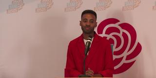 Landesvorsitzende der Jusos, Steven Commey-Bortsie (Foto: SR)