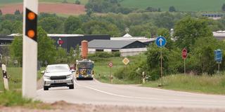 Eine befahrene Landstraße (Foto: SR)