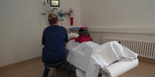 Patientenversorgung in Homburger Uniklinik (Foto: SR)