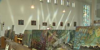 Kunstwerke des Künstlers August Ludwig Deppe in St. Ingbert (Foto: SR)