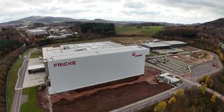 Logistikzentrum Fricke von oben (Foto: SR)