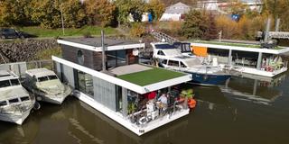 Hausboote am Saarbrücker Osthafen (Foto: SR)