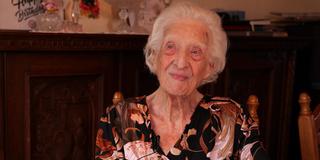 Die älteste Saarbrückerin, Edith Feistel (Foto: SR)