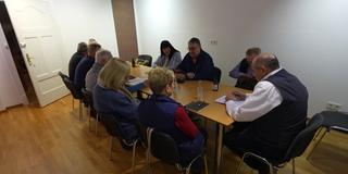 Vereinsmitglieder treffen sich im neuen "Lisdorfhaus". (Foto: SR)