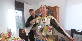 Faschingskostüme aus Müll (Foto: SR)