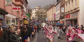 Rosenmontagsumzug in Illingen (Foto: SR)