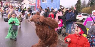 Rosenmontagsumzug in Schmelz (Foto: SR)