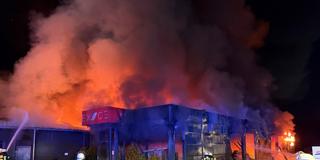 Brand in einem Fitnessstudio in Neunkirchen (Foto: SR/Felix Schneider)