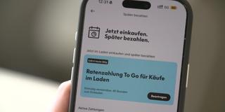 Smartphone (Ratenzahlung mit App) (Foto: SR)