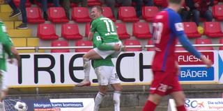 jubelnde Spieler des FC Homburg (Foto: SR)