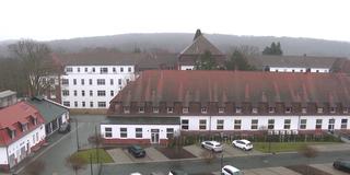 Das ehemalige Knappschaftsklinikum in Quierschied (Foto: SR)