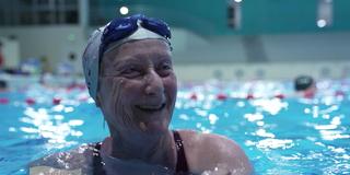 Martine Gruyère Leistungsschwimmerin  (Foto: SR)