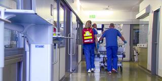 Medizinische Fachangestellte in der Notaufnahme eines Krankenhauses (Foto: SR)