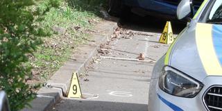 Tatort in Saarbrücken nach Verfolgungsjagd (Foto: SR)