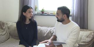 Larisa Alsaifi und George Darani (Foto: SR)