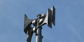 Elektronische Sirene (Foto: picture alliance/dpa/Horst Galuschka)