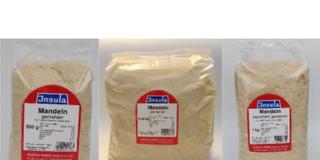 Rückruf wegen Aflatoxinen: Insula Mandeln (Foto: INSULA Gewürze-Backzutaten Gustav Essig GmbH & Co. KG)