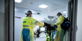 Notaufnahme eines Krankenhauses, Bereich der sogenannten Triage (Foto: picture alliance/dpa | Fabian Strauch)