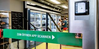 Automatischer Supermarkt (Foto: picture alliance/dpa | Markus Scholz)