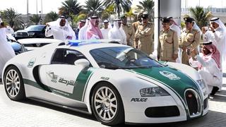 Der neue Bugatti Veyron der Dubai Police (Foto: picture alliance / dpa | Dubai Police / Handout)