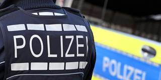 Ein Polizist steht neben einem Einsatzfahrzeug (Foto: picture alliance/dpa | Bernd Weißbrod)