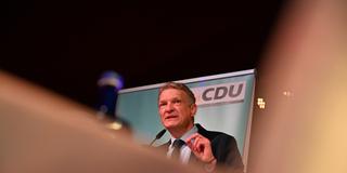 Stephan Toscani (CDU) auf einer Veranstaltung seiner Partei (Foto: picture alliance / BeckerBredel )