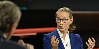 Frauke Brosius-Gersdorf 2024 in der ZDF-Sendung von Markus Lanz (Foto: picture alliance / teutopress | -)