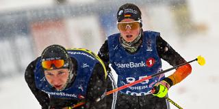 Johanna Recktenwald mit ihrem Guide Emily Weiss (Foto: picture alliance/dpa | Hendrik Schmidt)