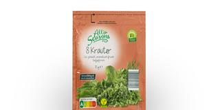 8 Kräuter, tiefgefroren, 75 Gramm der Marke All Seasons (Foto: CLAMA GmbH & Co. KG, Vertrieb: ALDI Nord und ALDI SÜD)