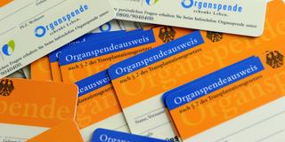 Ein Organspendeausweis (Foto: dpa)