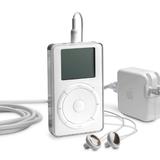 Der iPod, der am 23. Oktober 2001 von Apple präsentiert worden ist. (Foto: picture-alliance/ dpa | DB apple)