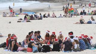 Strandbesucher am Bondi Beach in Australien (Foto: picture alliance / Dean Lewins/AAP/dpa | Dean Lewins)