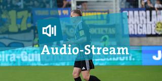 Audio-Stream zum Spiel des FCS. Im Bild Florian Pick. (Foto: SR / IMAGO / Fussball-News Saarland / Sebastian Bach)