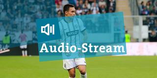 Audio-Stream zum Spiel SV Elversberg. Im Bild Nicholas Mickelson (SVE) (Foto: SR / IMAGO / Fussball-News Saarland / Sebastian Bach)