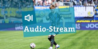 Audio-Stream. 1. FC Saarbrücken. Im Bild Joel Bichsel. (Foto: SR / IMAGO / Picture Point)