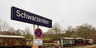 Ostertalbahn-Bahnhof Schwarzerden (Foto: Max Zettler / SR)