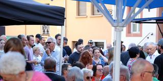 Zahlreiche Besucher beim St. Ingberter Stadtfest (Foto: Pressefoto Stadt St. Ingbert / G. Faragone)