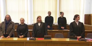 Rosetta Puma, die Witwe von Simon Bohr beim Urteil (Foto: SR)